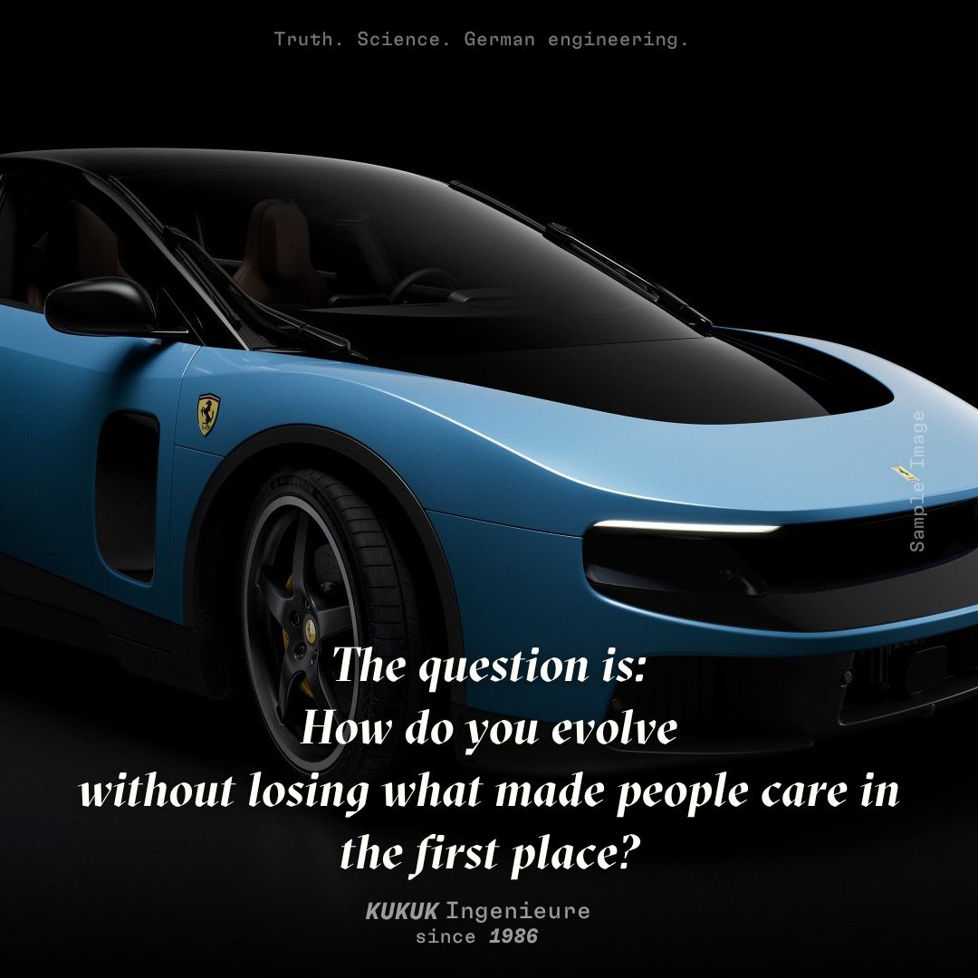 Ferrari Luce Frage der Markenevolution