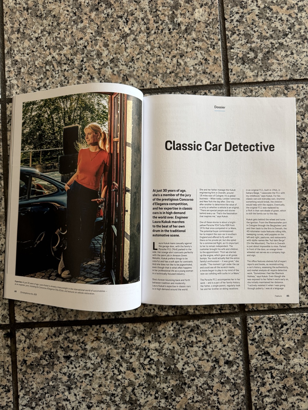 Porsche Christophorus Profil Classic Car Detective über Laura Kukuk